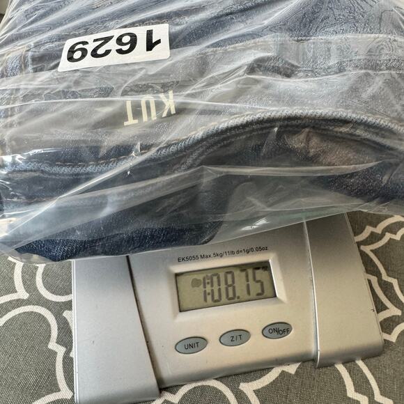 Kut From Kloth Jeans Catherine Fab Ab High Rise Womens 16 Dark Wash Boyfriend - Picture 13 of 13